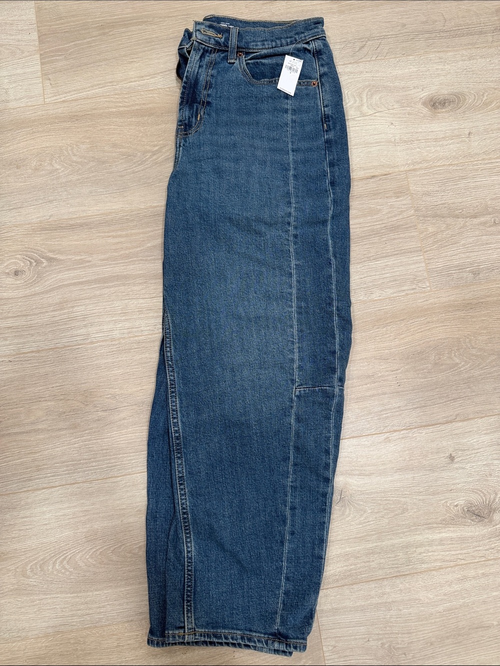 Old Navy Straight-Leg Blue Denim Jeans